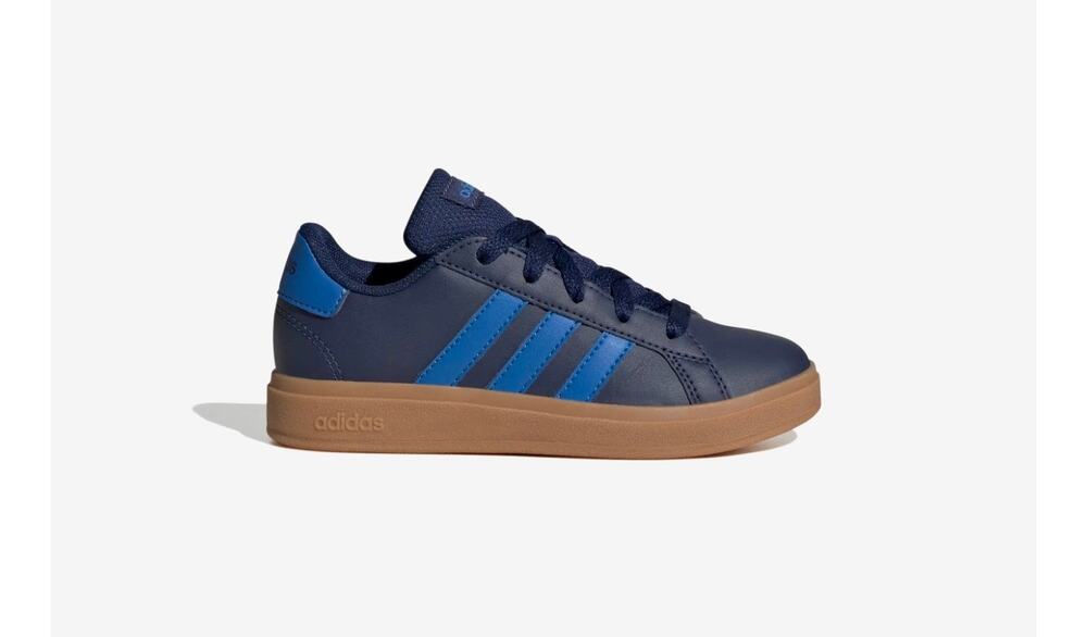 adidas Kids' AdiStar Control 5 Shoes black metallic silver grey KI8733 $110 ret